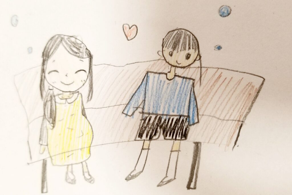 子どもが書いた絵