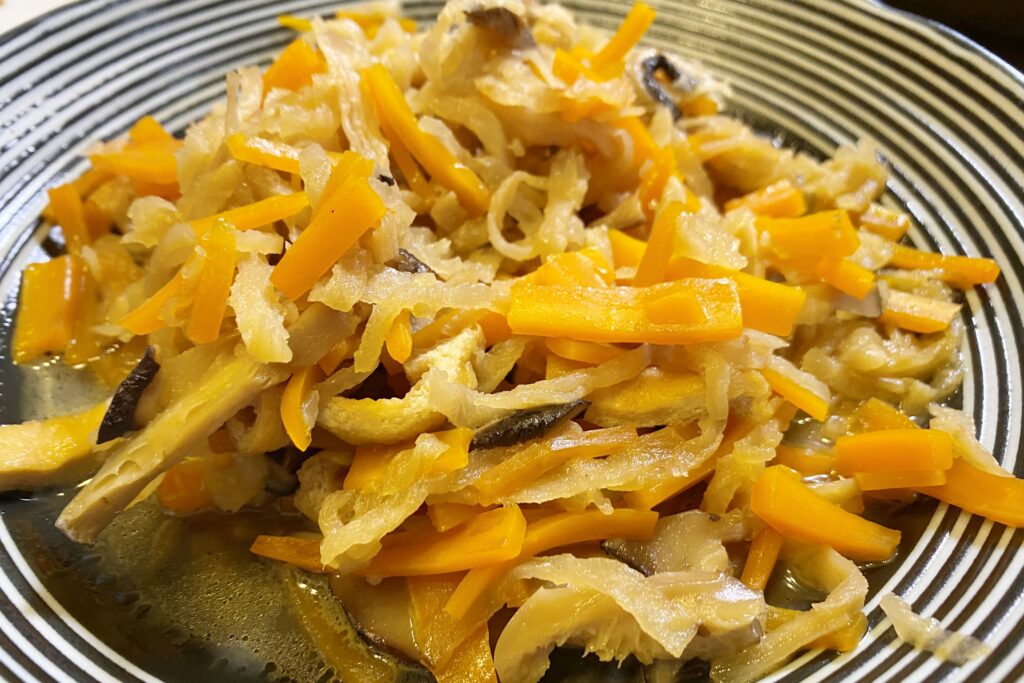 切り干し大根の煮物